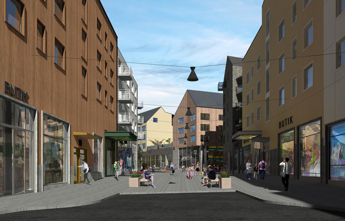 Multi-technical assignment for Assemblin in Kiruna’s new city centre
