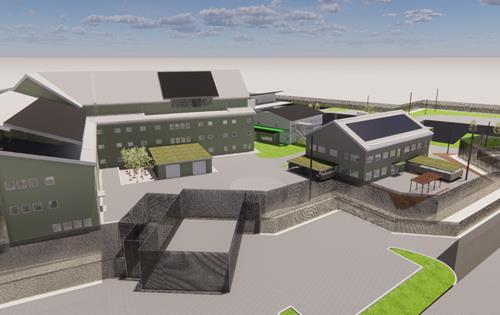 Assemblin wins an order for a new detention center in Halmstad